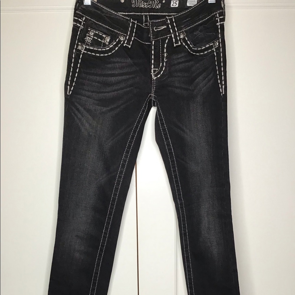 Black wash Jeans